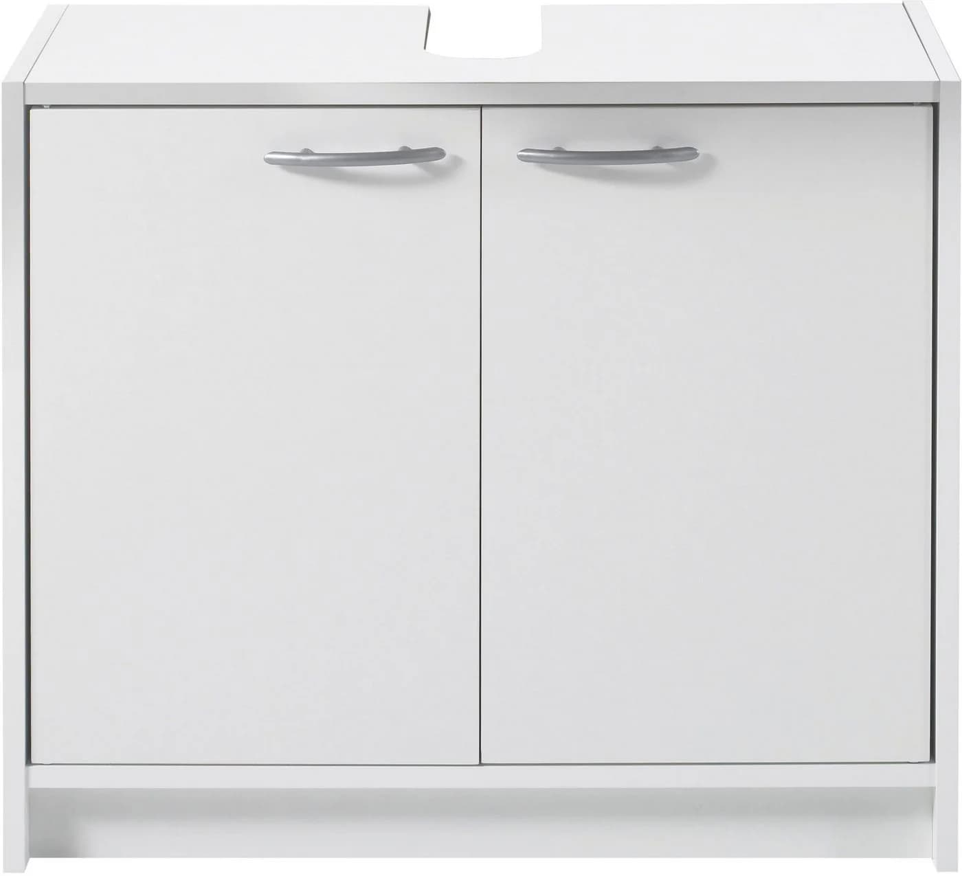 BASIC by Balculina Waschbeckenunterschrank Smash Weiß 2 Türen - Bild 3