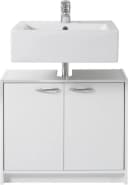 BASIC by Balculina Waschbeckenunterschrank Smash Weiß 2 Türen Bild 5