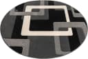 OTTO HOME Teppich Maxim Rund Schwarz 140cm Hoch-Tief-Effekt Bild 3