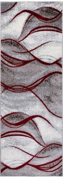 OTTO HOME Läufer Tritom Rot Modernes Wellenmuster Kurzflor Bild 4