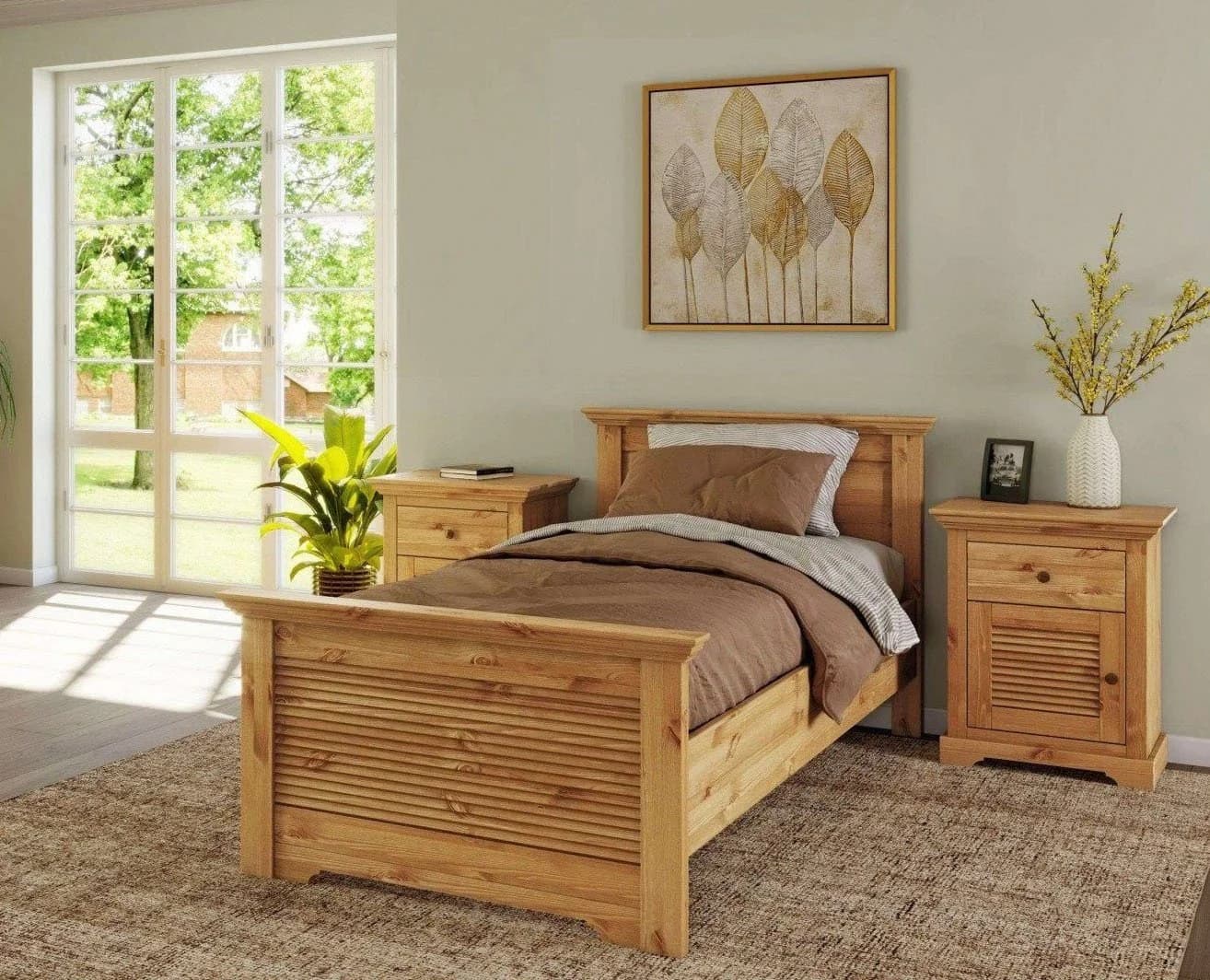 OTTO HOME Bett Rauna Landhausstil Kieferholz Natur - Bild 2