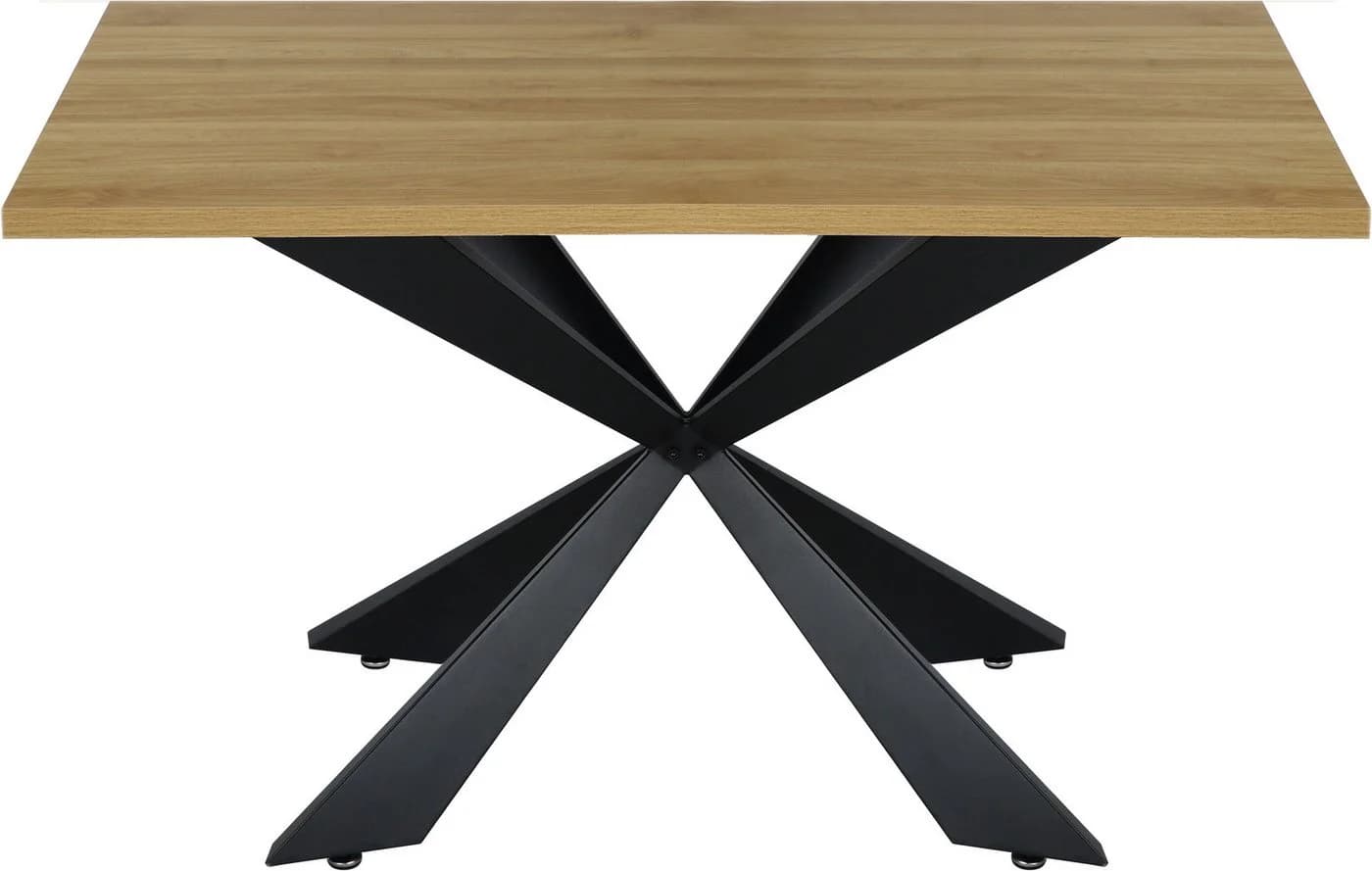 Esstisch OTTO HOME Soyans Beige Modernes Spider Gestell - Bild 2