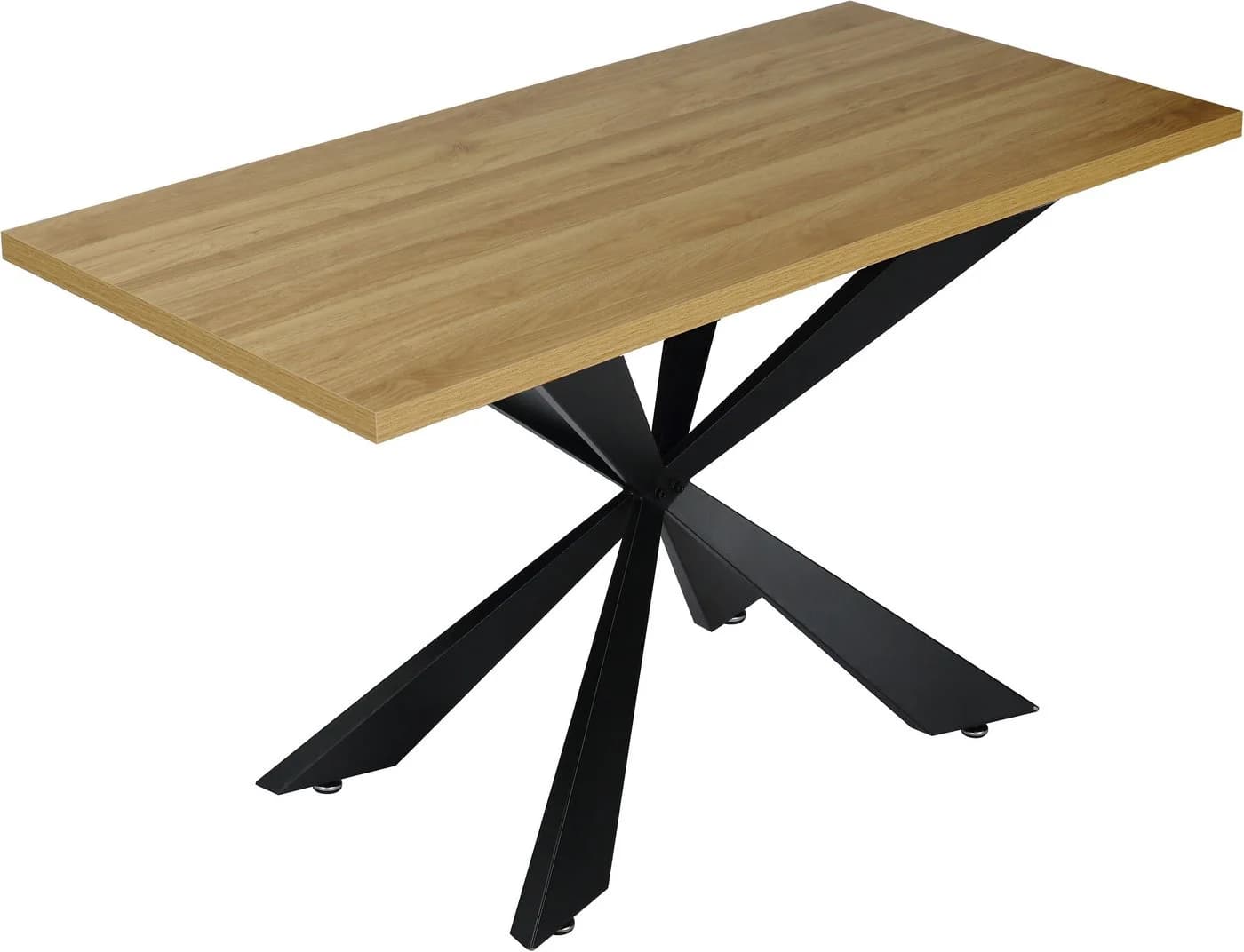 Esstisch OTTO HOME Soyans Beige Modernes Spider Gestell - Bild 3