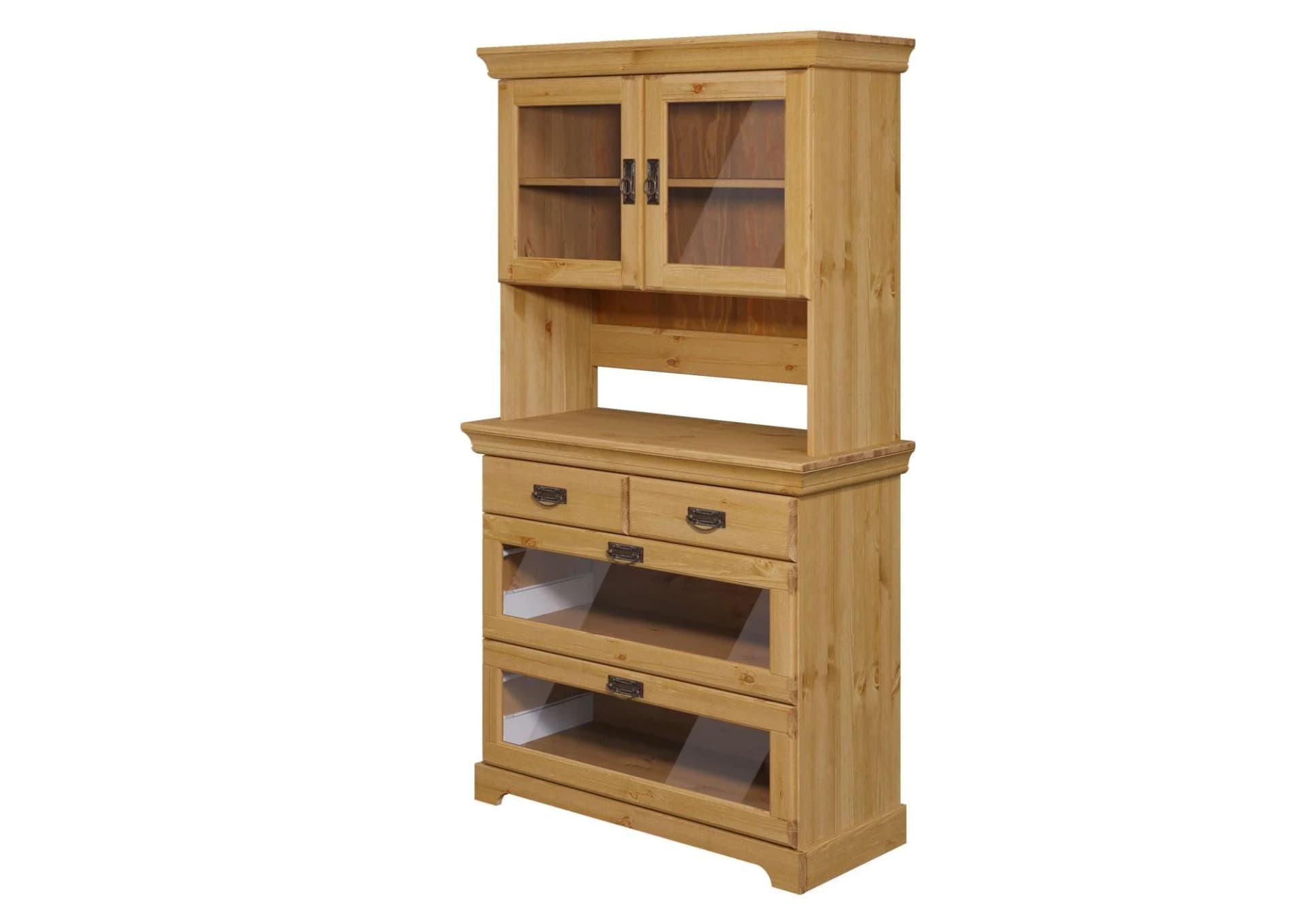 Buffet OTTO HOME Rügen Beige Massivholz Landhausstil