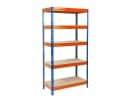 Kubus Schwerlastregal Lagerregal Blau-Orange Bild 2