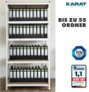 Kubus Schwerlastregal Weiß Lagerregal für Keller Bild 5