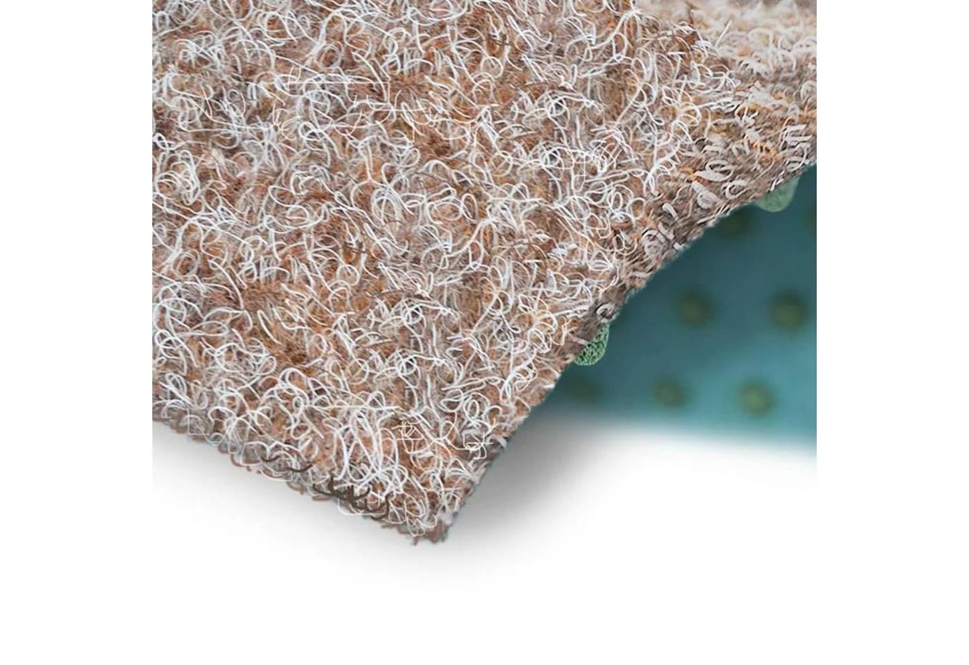 Karat Kunstrasen Brilliant Beige Rasenteppich Drainage
