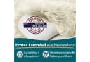 Kubus Fellteppich Echtfell Willow Beige Premium Schaffell Bild 1