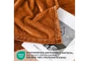 Kubus Wohndecke Charme Braun Flanell Kuscheldecke Bild 3