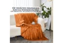 Kubus Wohndecke Charme Braun Flanell Kuscheldecke Bild 4