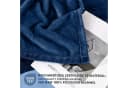 Kubus Wohndecke Charme Flanell Polyester Dunkelblau Bild 3