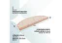 Kubus Stufenmatte Genf Beige Selbstklebend Umkettelt Bild 5