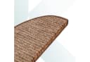 Kubus Stufenmatte Genf Halbrund Selbstklebend Polypropylen Bild 1