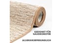 Kubus Bettumrandung Genf 3-teiliges Set Beige Polypropylen Bild 3