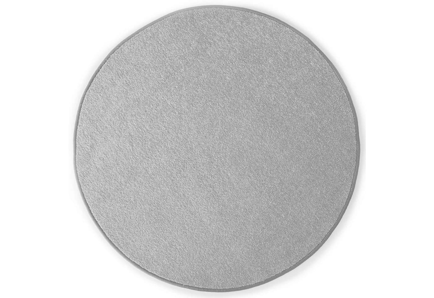 Kubus Kinderteppich Turtle Rund Silbergrau Polypropylen - Bild 2