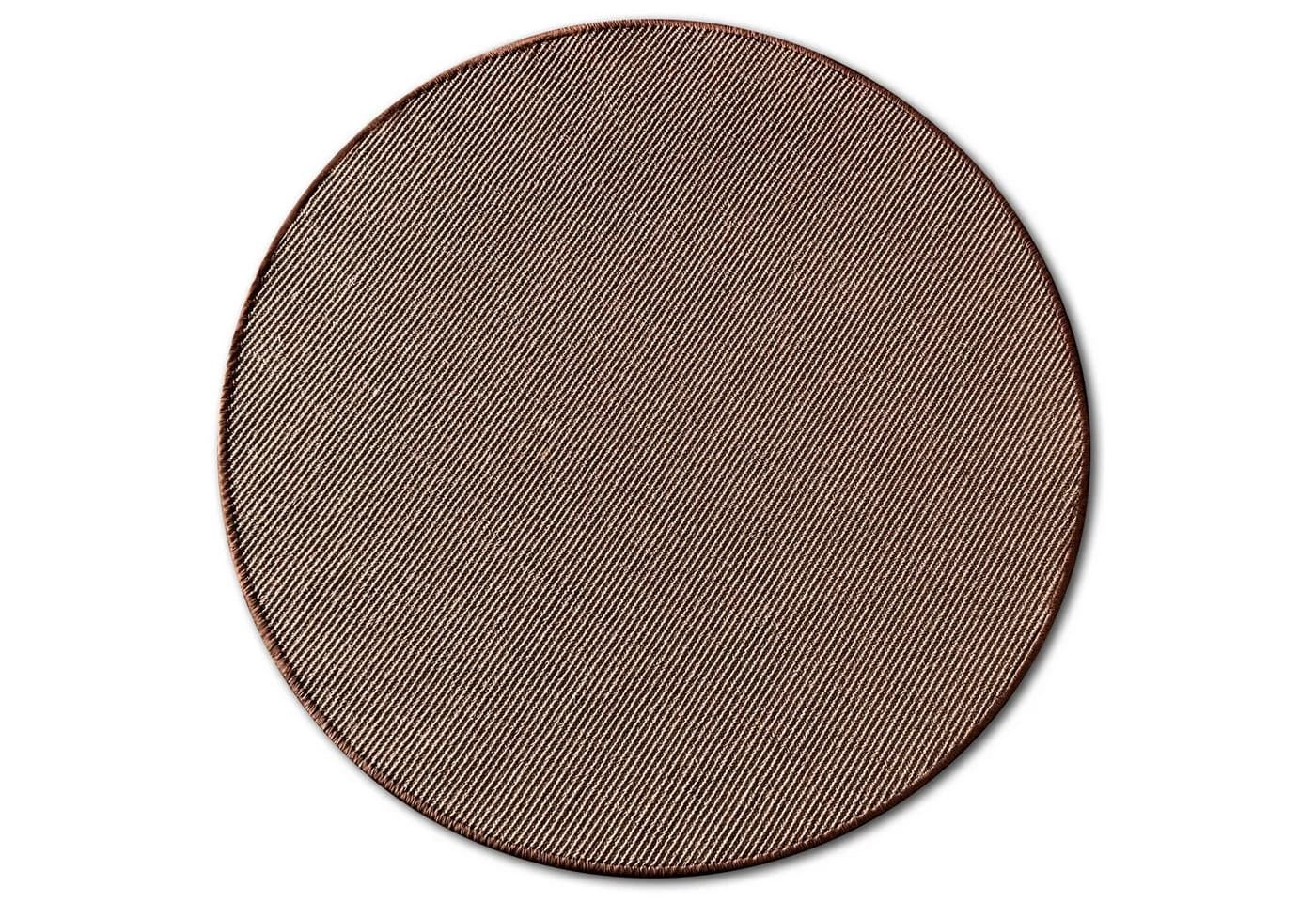 Kubus Kratzmatte für Katzen, Rund, Sisal Kratzteppich, Braun - Bild 2