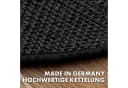 Kubus Kratzmatte für Katzen, Rund, Sisal Kratzteppich, Schwarz Bild 5