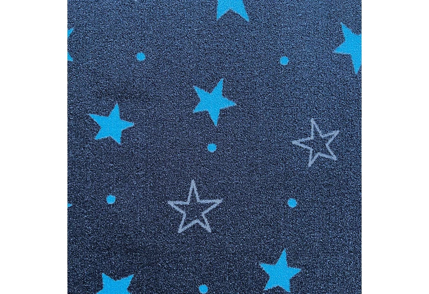Kubus Kinderteppich Moon Spielteppich Navy/Grau/Weiß - Bild 3
