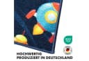 Kubus Kinderteppich Ball&Space Polyamid Rutschhemmend 80cm Breite Bild 3
