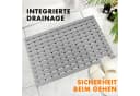 Kubus Duschmatte Antirutsch mit Drainage, Vinyl, Mehrfarbig Bild 1