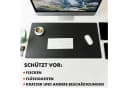 Kubus Platzset Schreibtischunterlage Avanti Rutschfest Kunstleder Bild 5