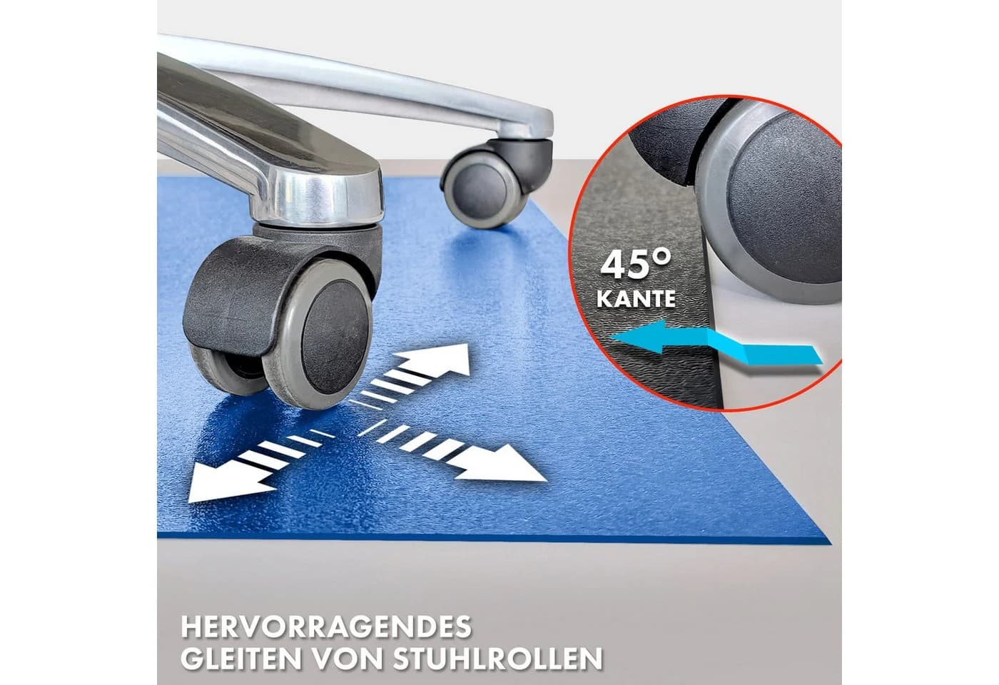 Kubus Bodenschutzmatte Delara PVC 1,5 mm - Bild 4