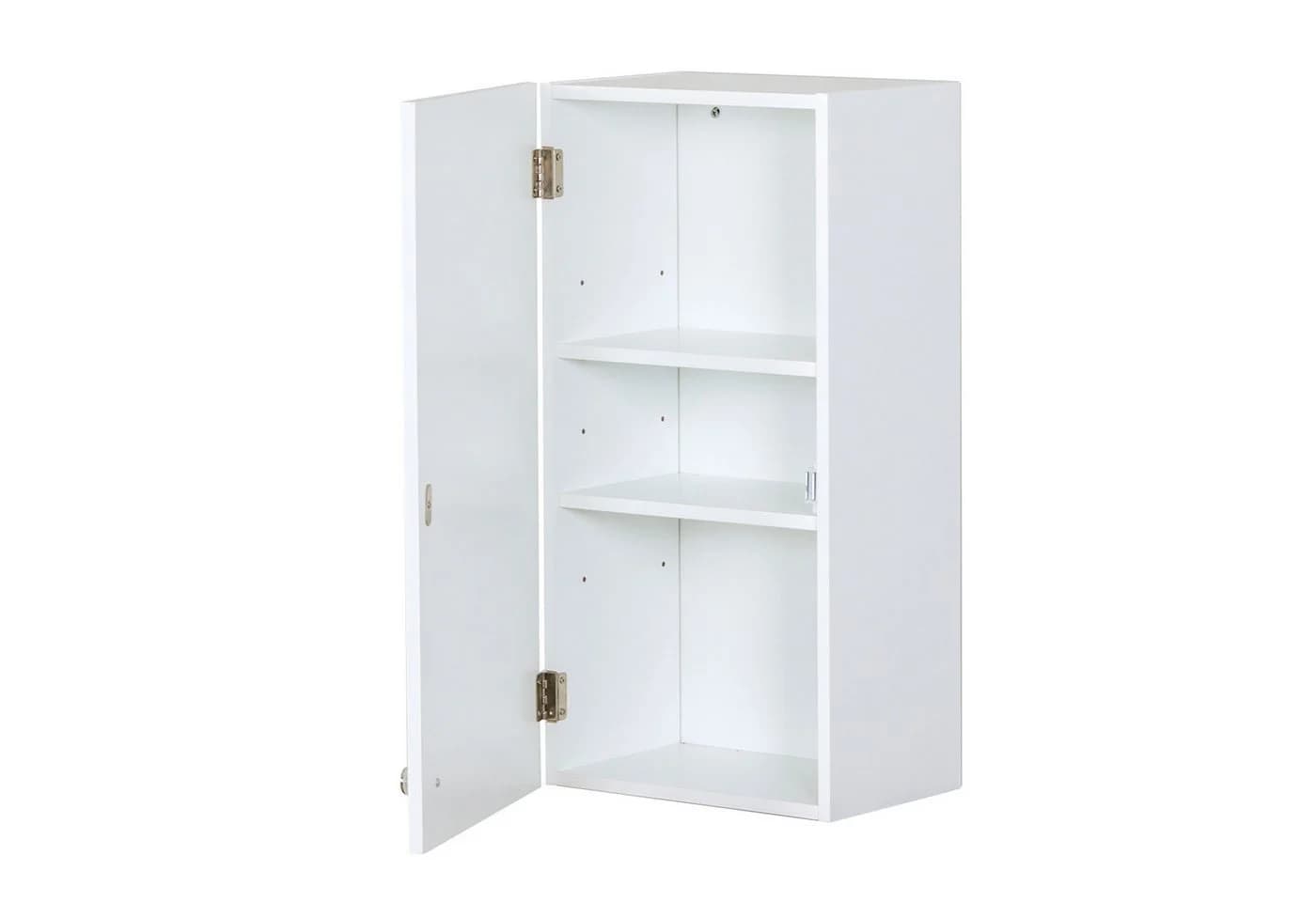 Kubus Badezimmerschrank Austin Weiß Hochschrank Feuchtigkeitsbeständig - Bild 2