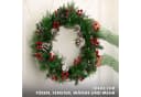 Kunstkranz Yuletide Weihnachtlicher Hingucker Kubus Bild 4