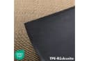 Kubus Dirtstopper Pro Fußmatte Schwarz Anthrazit TPE-Rückseite Bild 5
