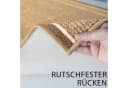 Kubus Teppich Läufer Raute Polyamid Rautenmuster Beige Bild 5