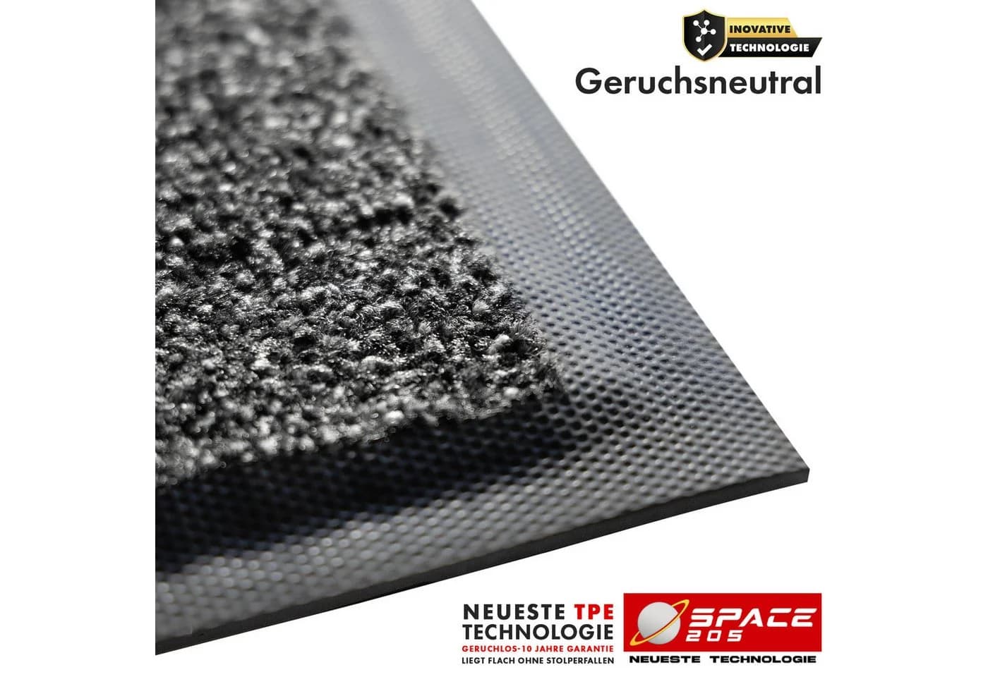 Kubus Griptex Schmutzfangmatte Anthrazit rutschfest hochabsorbierend - Bild 4