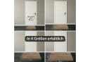 Kubus Schmutzfangmatte Cira Beige Waschbar Rutschfest Bild 1