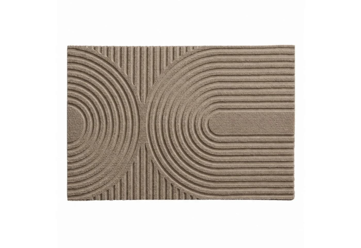 Kubus Schmutzfangmatte Cira Beige Waschbar Rutschfest - Bild 2