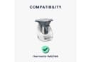 kwmobile Abdeckhaube für Thermomix TM5 / TM6 - Beige/Braun Bild 5