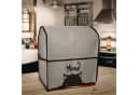 kwmobile Abdeckhaube für KitchenAid 4,3-4,8l Grau/Schwarz mit 3 Fächern Bild 1