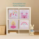Navaris Aufbewahrungsbox Kinderzimmer 4er Set Prinzessin Rosa Bild 1