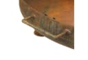 BBQ-Toro Feuerschale 60cm Stahl Rostoptik Dreibein Feuerstelle mit Griffen Bild 5