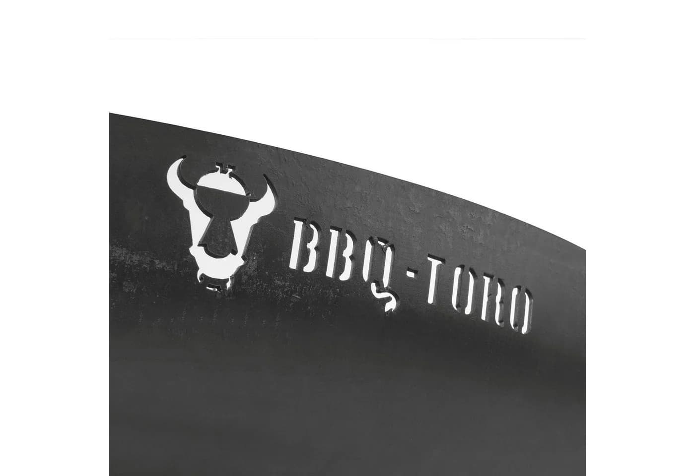 BBQ-Toro Feuerschale Ø 70 cm Schwarz Outdoor Dreibein - Bild 5