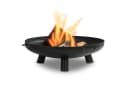 BBQ-Toro Feuerschale Schwarz mit Griffen und Standbeinen Bild 2