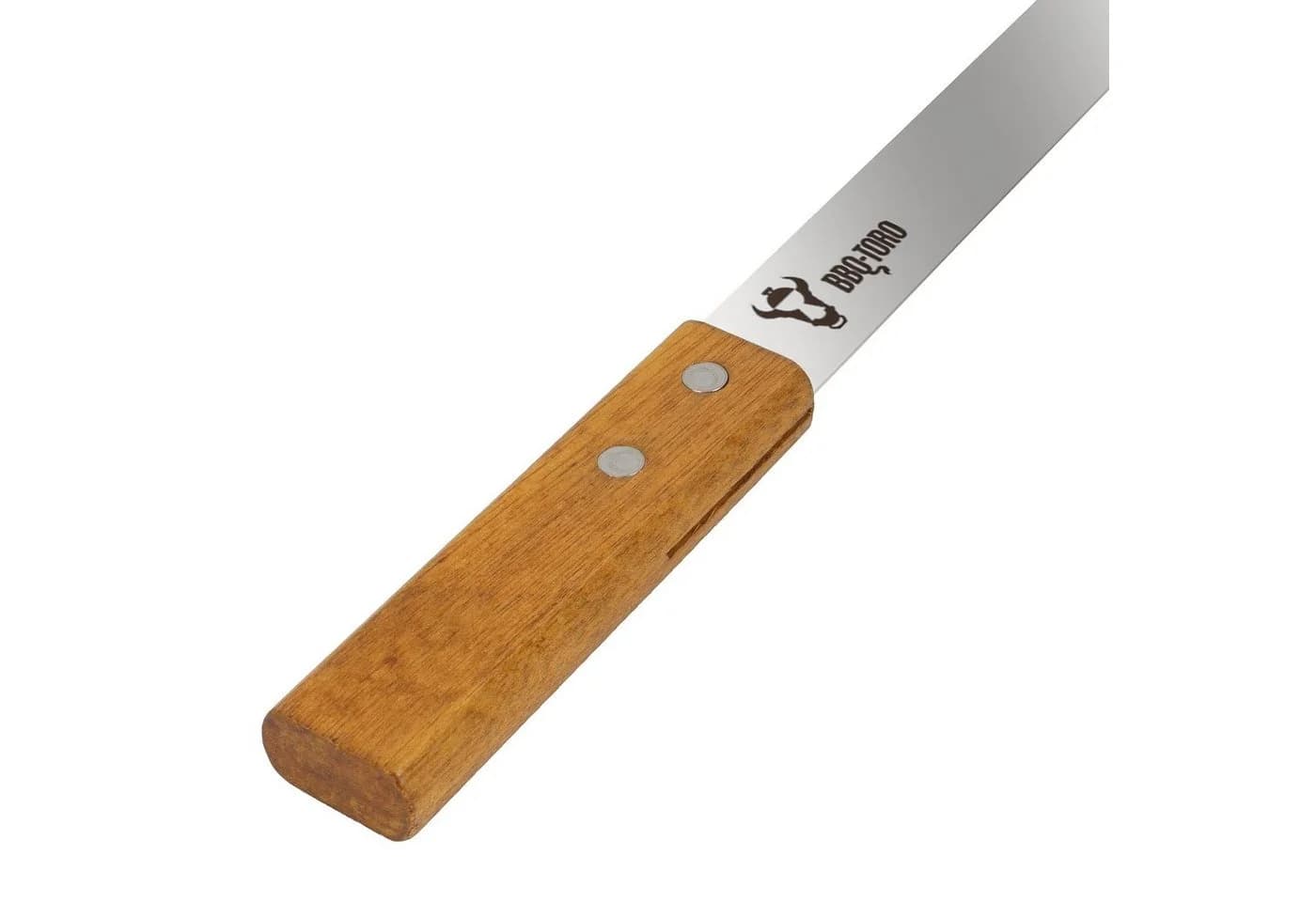 BBQ-Toro Grillspieß Edelstahl mit Holzgriff 10er Set - Bild 4