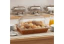Mahlzeit Brotkorb Rattanoptik mit Rolltop-Deckel Beige/Braun Bild 1