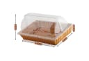 Mahlzeit Brotkorb Rattanoptik mit Rolltop-Deckel Beige/Braun Bild 3