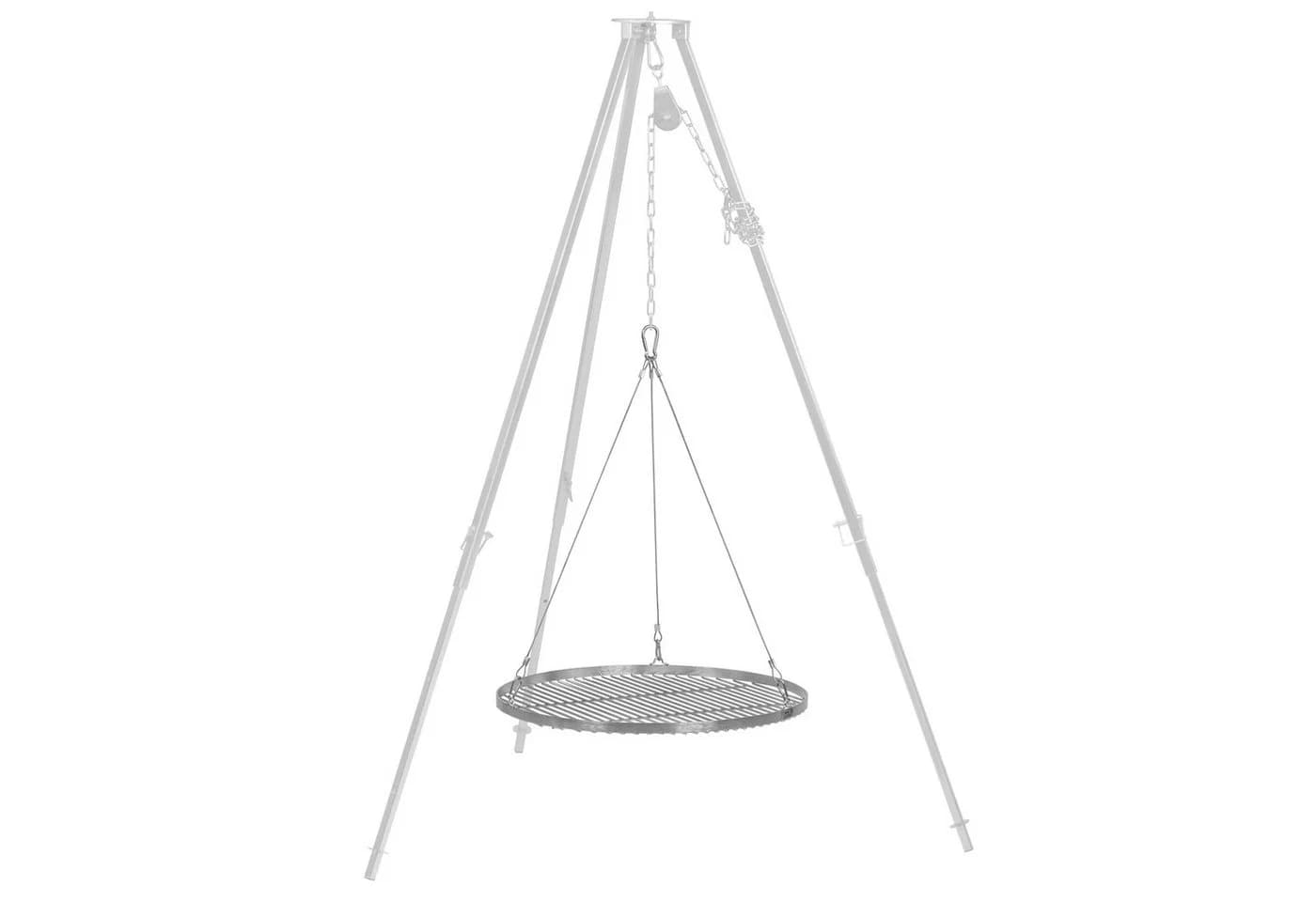 BBQ-Toro Grillrost Edelstahl Rund Ø 60 cm mit Seilaufhängung - Bild 4