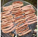 BBQ-Toro Grillrost Edelstahl Rund Ø 80 cm mit Seilaufhängung Bild 1