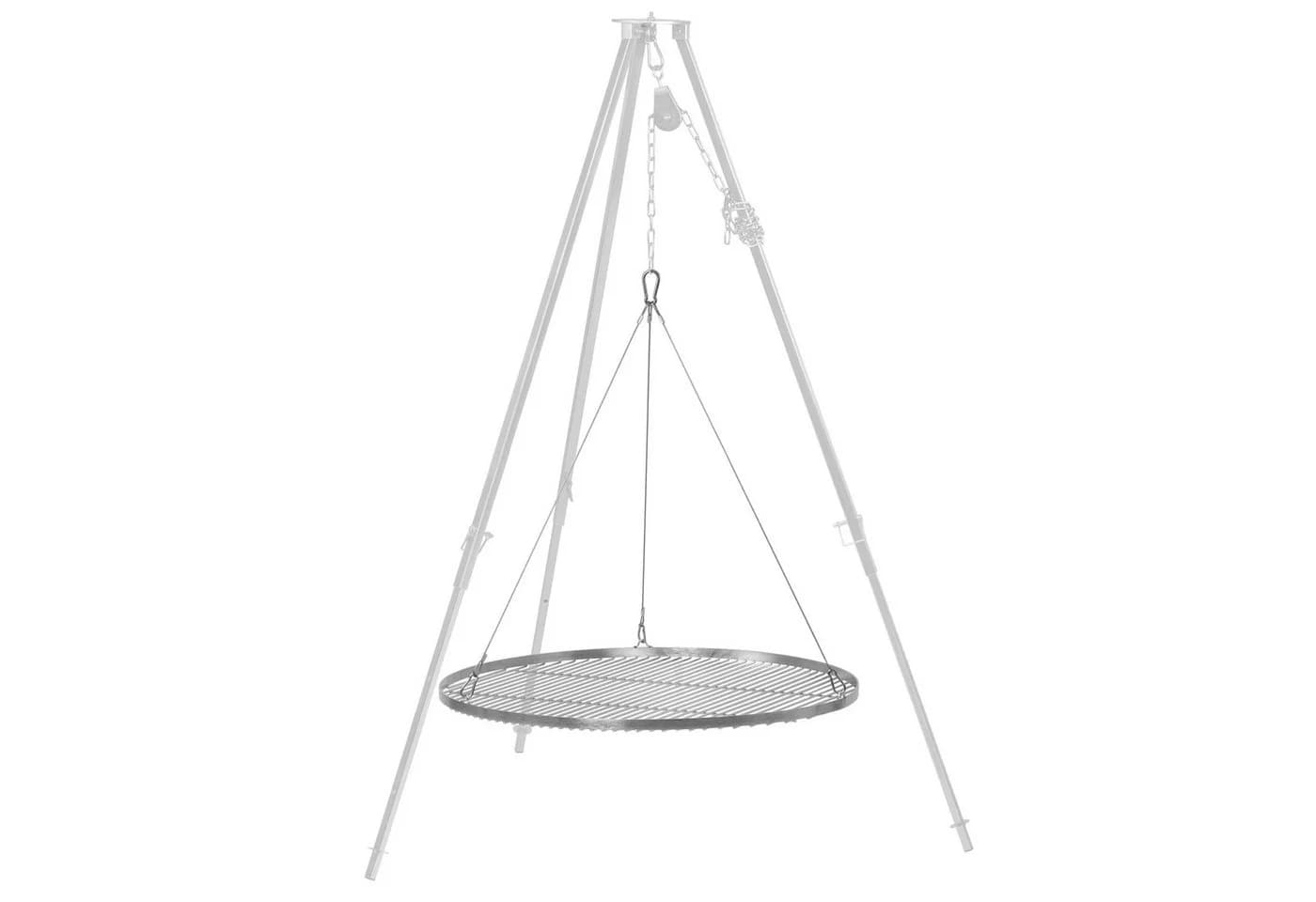BBQ-Toro Grillrost Edelstahl Rund Ø 80 cm mit Seilaufhängung - Bild 4