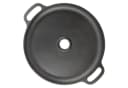 BBQ-Toro Gusseisen Plancha Grillplatte Ø 34,5cm Schwarz Bild 5
