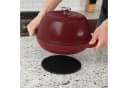 Mahlzeit Gusseisen Brottopf Set 6,4L Emailliert Rot Bild 4