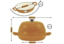 Mahlzeit Gusseisen Brottopf Set emailliert 6,4 Liter Sunny Orange Bild 1