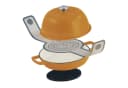 Mahlzeit Gusseisen Brottopf Set emailliert 6,4 Liter Sunny Orange Bild 2