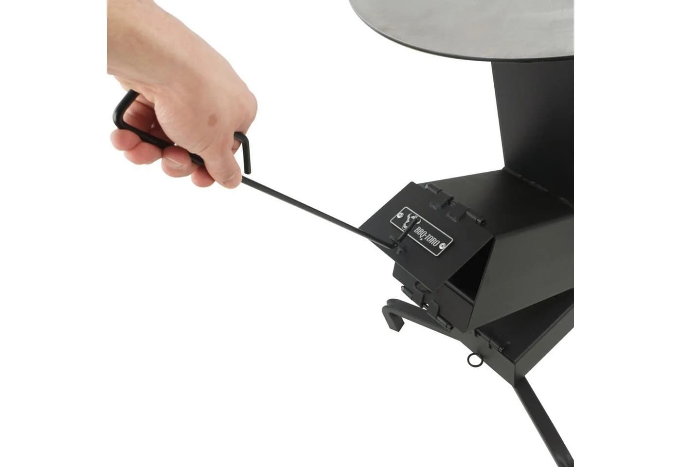 BBQ-Toro Raketenofen mit Grillplatte Ø 50 cm Schwarz - Bild 5